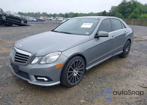 2011 Mercedes-Benz E 550 4Matic from USA, damaged, VIN WDDHF9AB9BA407503